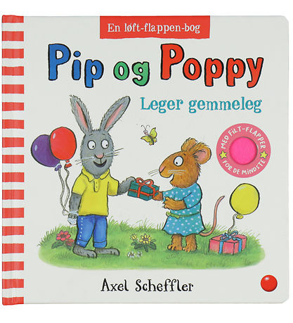 Forlaget Bolden Bog m. Flapper - Pip og Poppy: Leger Gemmeleg