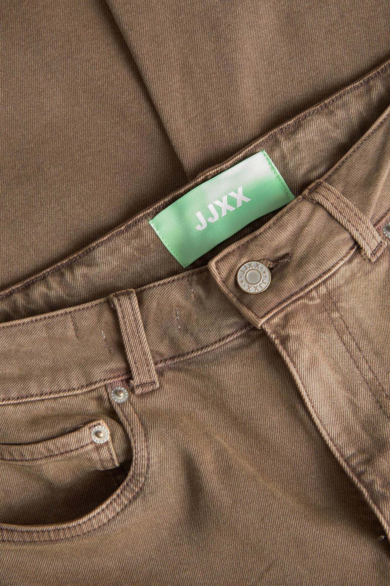 calças jeans de perna larga