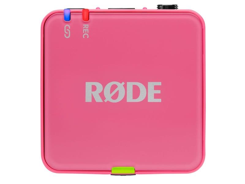 Rode Wireless GO Gen 3 Pink Kompaktes drahtloses 2-Kanal Mikrofonsystem