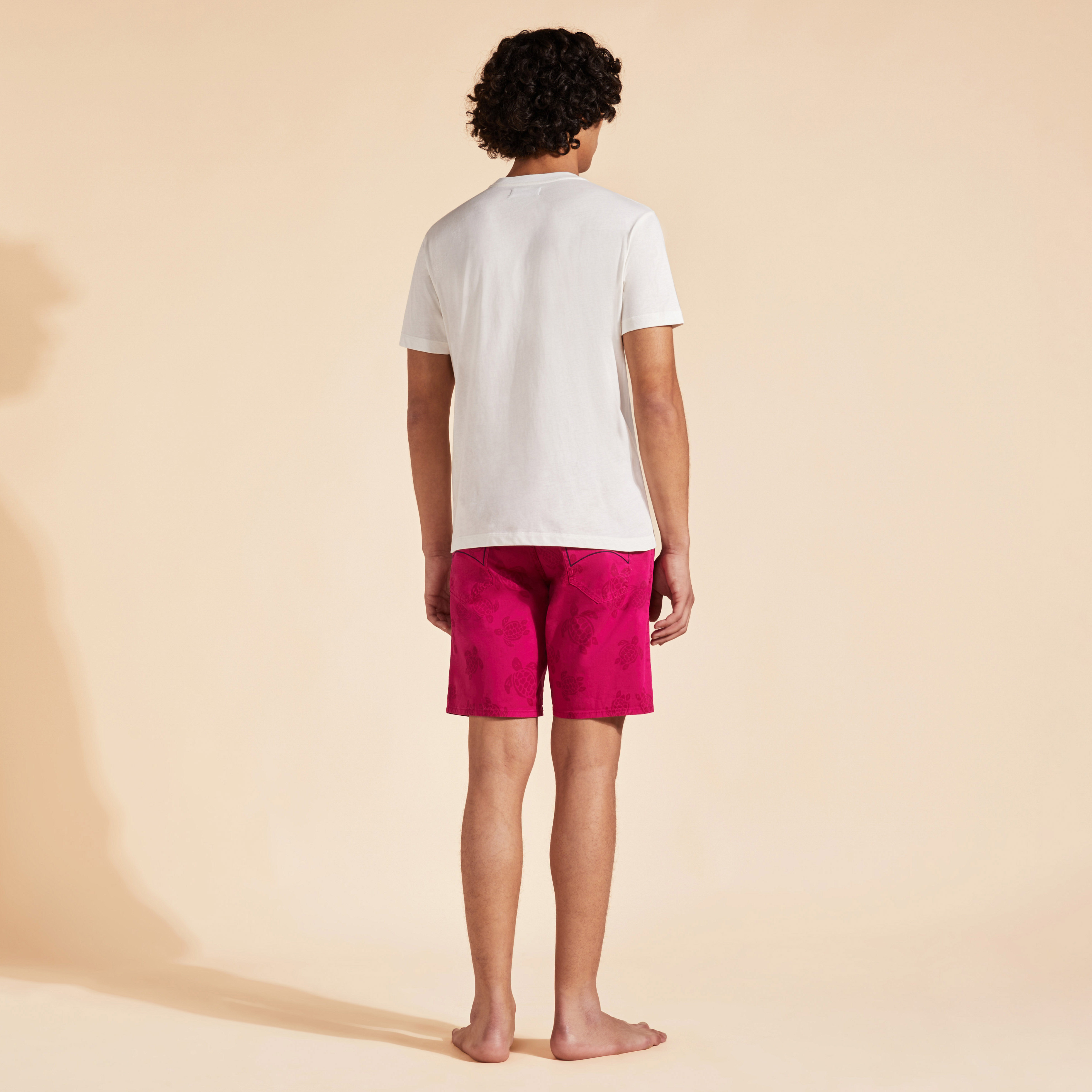 T-Shirt en Coton Homme Wave on VBQ Beach
