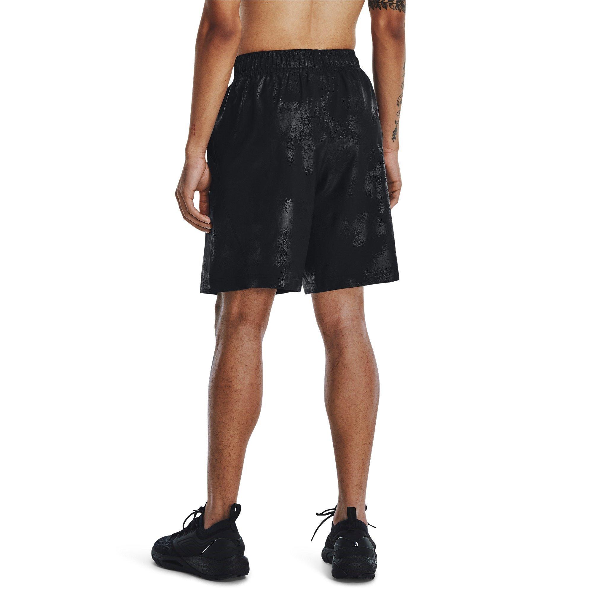 Under Armour UA Woven Emboss Gym Shorts Mens