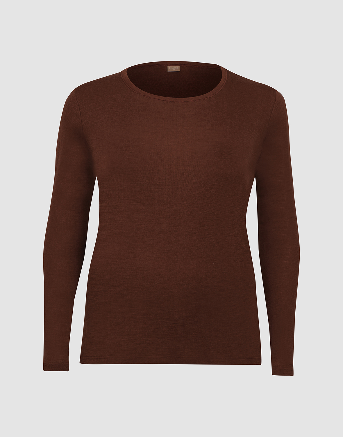 Plus size shirt van merinowol voor dames