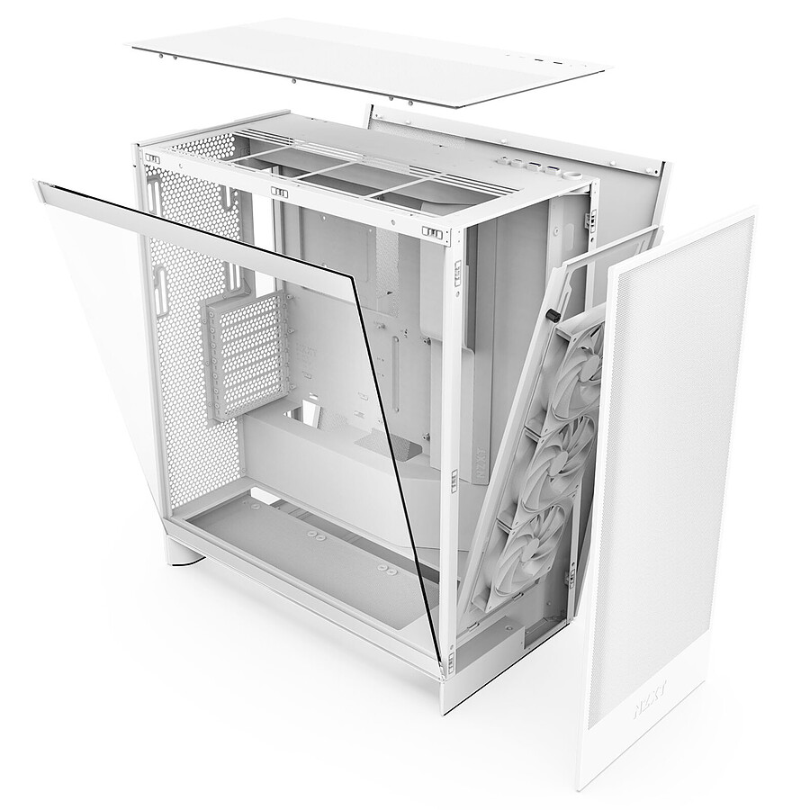 NZXT H7 Flow (2024) - Blanc
