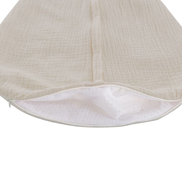 Träumeland Liebmich Zomerslaapzak - 60 cm - Mousseline - Beige