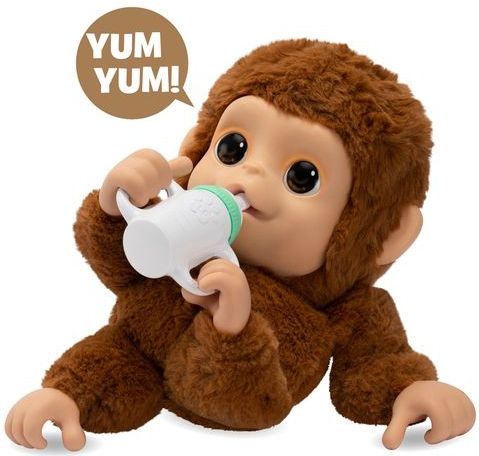 Little Live Pets - My Baby Monkey Mango - Interactieve Knuffelaap