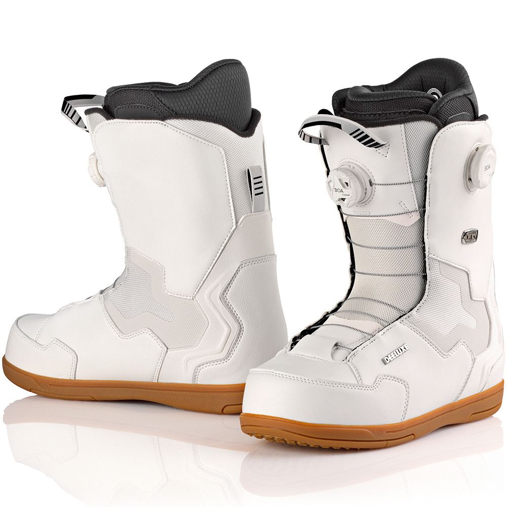 Deeluxe ID DUAL BOA - Bottes snowboard white