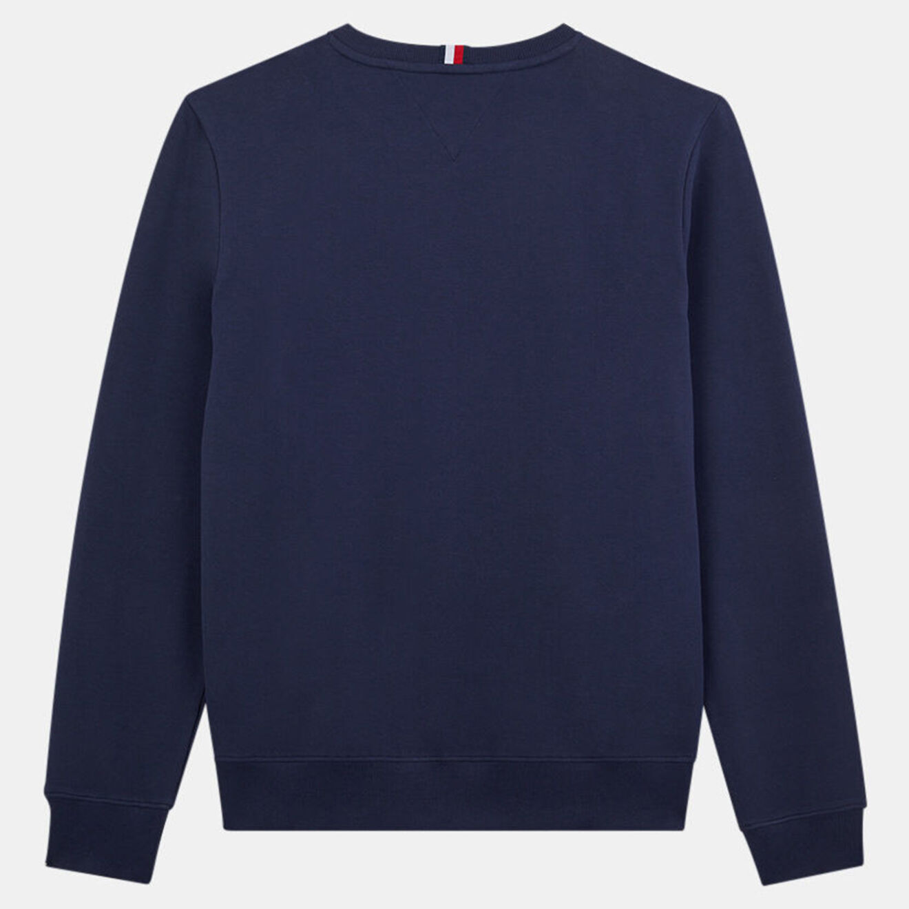 Tommy Hilfiger Sweat en Coton organique à bandes bleu marine