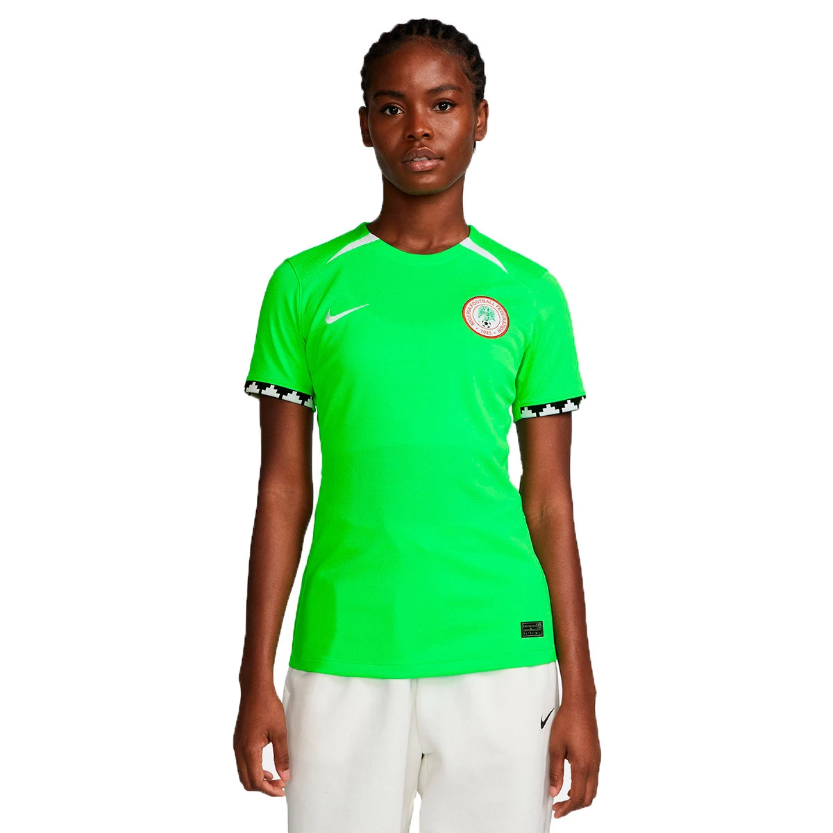 Camisola Nike Nigéria Primeiro Equipamento Stadium Mundial Feminino 2023 Mulher