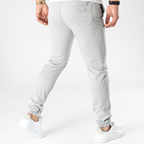 Pantalon Jogging PG-6 Gris Chiné