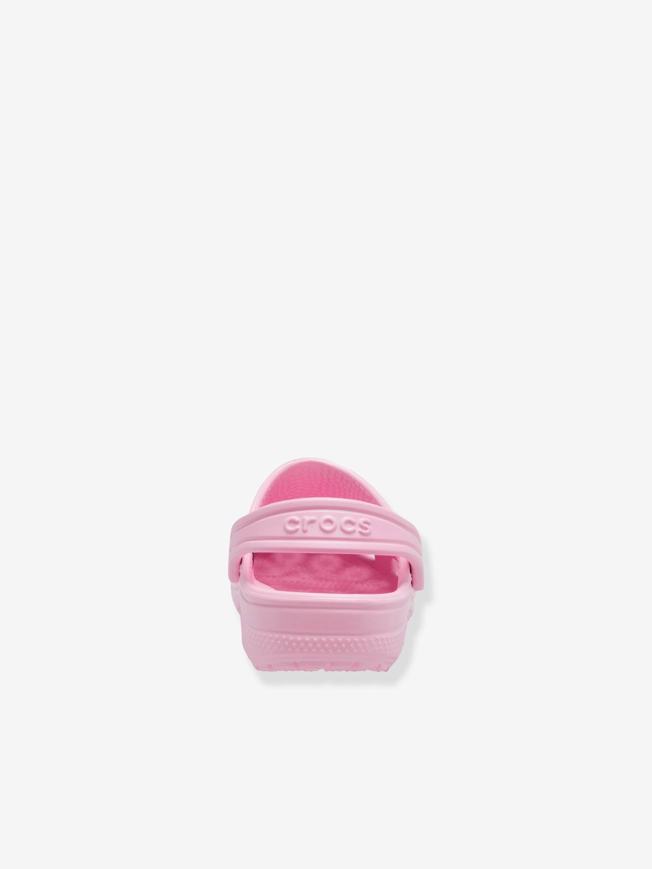 Tamancos Baby Classic Clog T CROCS™ amarelo claro lisos