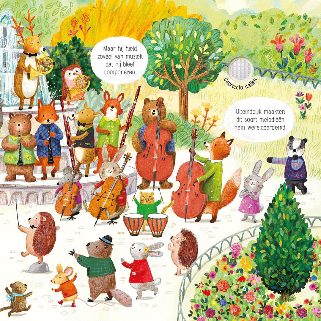 Usborne het dierenorkest speelt tsjaikovski
