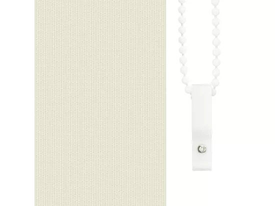 Store enrouleur occultant blanc cassé largeur du tissu 70,7 cm
