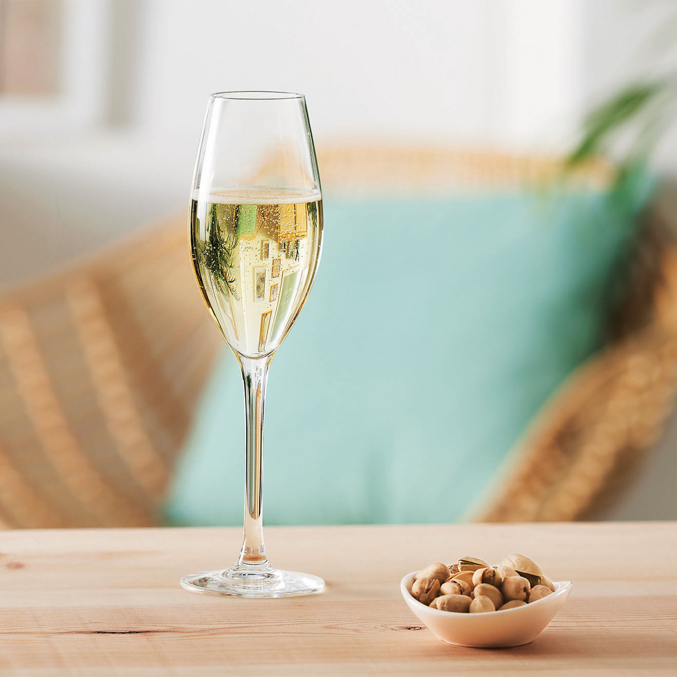 Chef & Sommelier 6 Flûtes à champagne Cheer Up transparentes - 24 cl