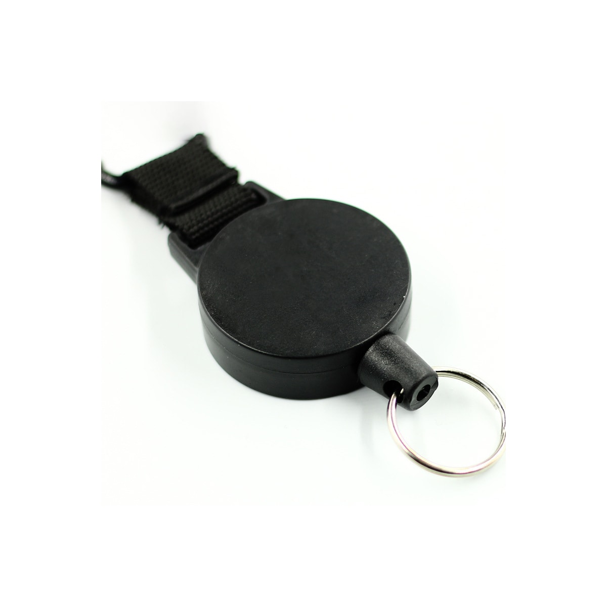 Uttrekkbar jojo-nøkkelring Sort 55 cm