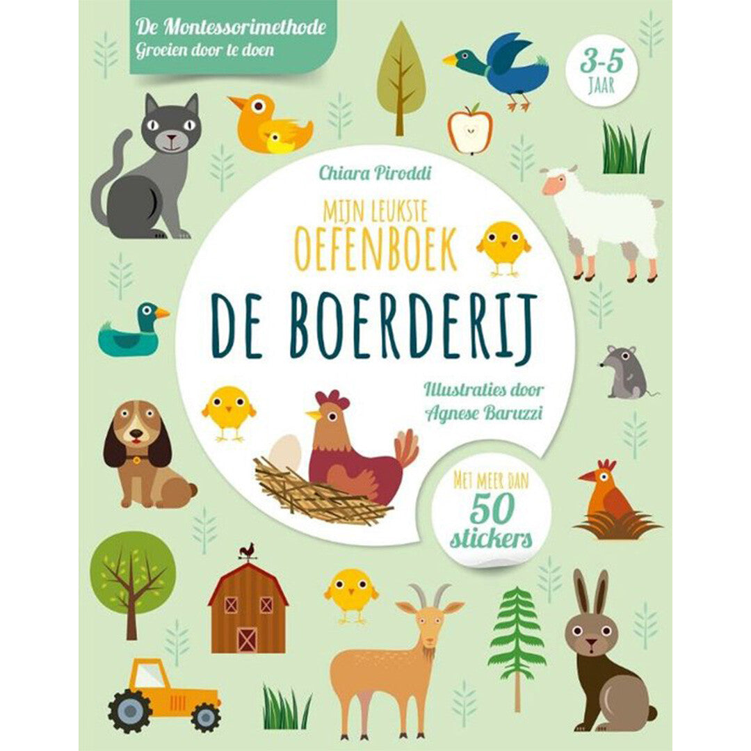 Uitgeverij rebo mijn leukste oefenboek - de boerderij