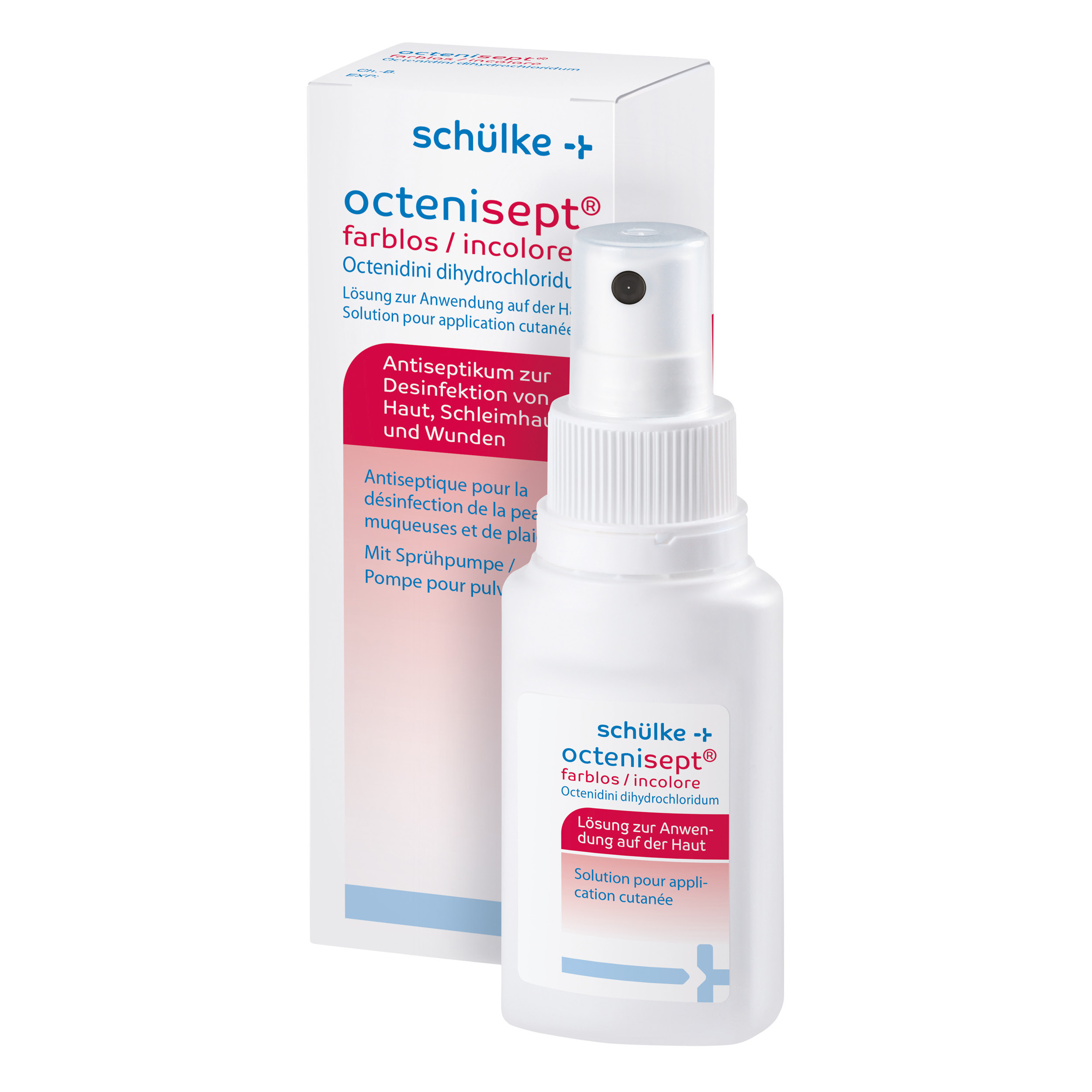 OCTENISEPT Lös farblos Spr 50 ml<br>50 ml, Spray, Lösung zur Anwendung auf der Haut, farblos