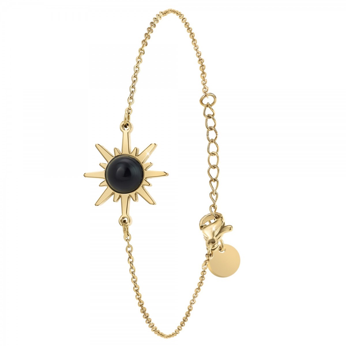 Bracelet soleil SC Bohème en acier inoxydable