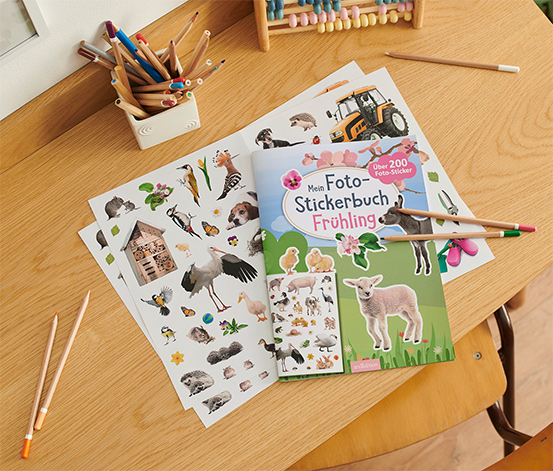 Buch »Mein Foto-Stickerbuch – Frühling«