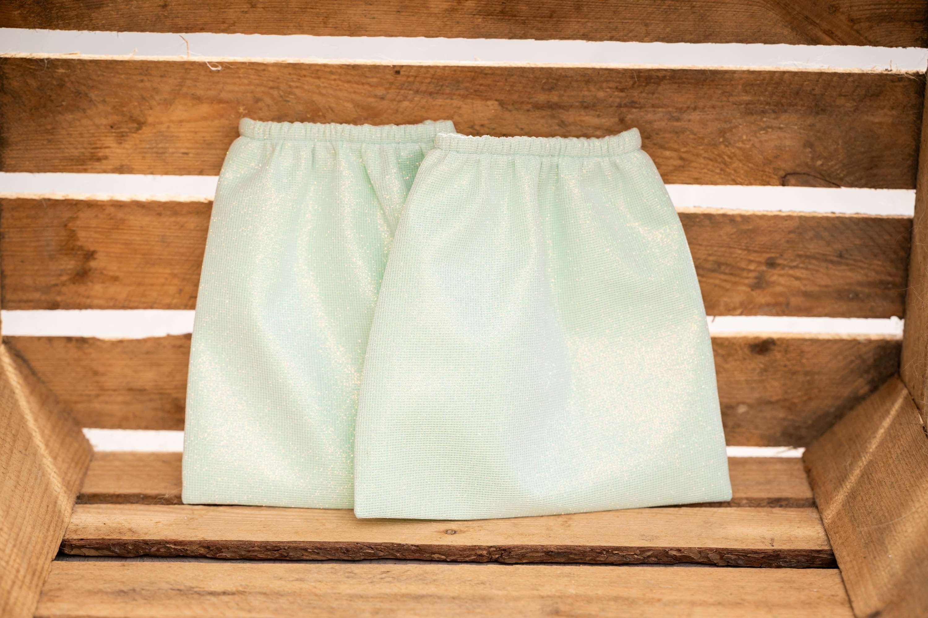 HB Showtime Stijgbeugelhoesjes Spring Mintgroen