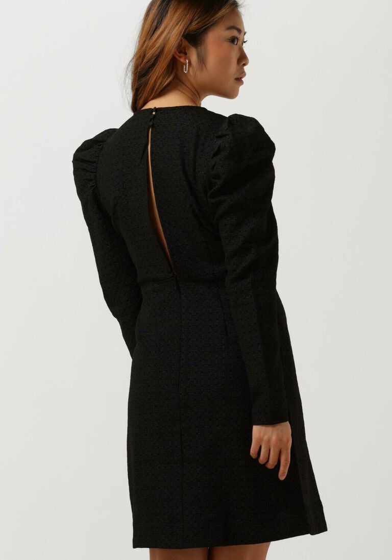 Y.A.S. zwarte y.a.s. mini jurk yasvinna ls dress
