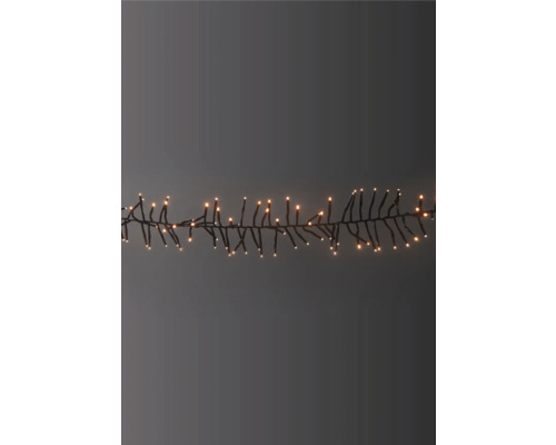 LED cluster lichtketting Lafiora 6 m 768 LED's lichtkleur amber
