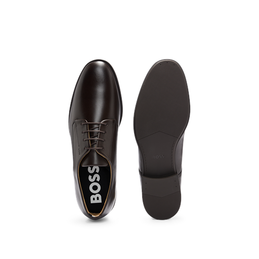 Boss Black Colby Derby Sko, Mørkebrun, 42.5