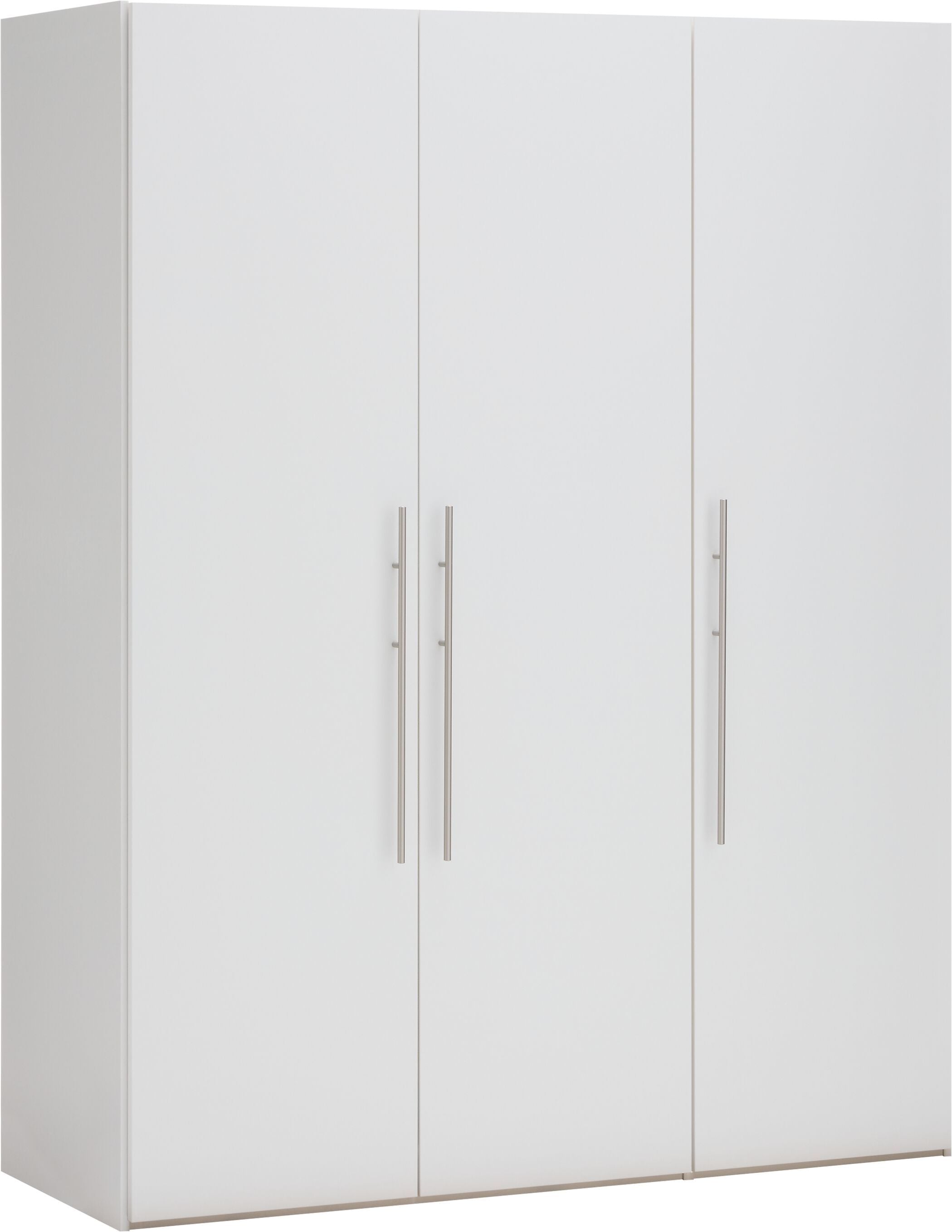 MODUL Drehtürenschrank - Weiss / B: 153.0 cm x T: 59.0 cm x H: 195.0 cm