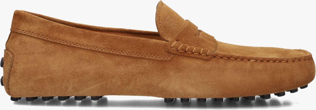 cognac tod's mocassins mocassino gommino 22l
