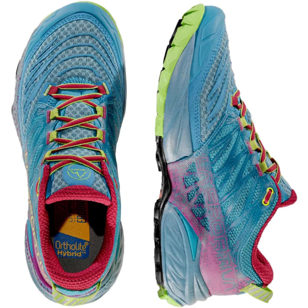 Chaussure trail LA SPORTIVA AKASHA II WOMAN TOPAZ/RED PLUM