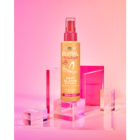 Varmebeskyttende spray m. vitaminer og ricinusolie