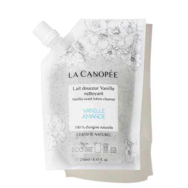 La canopée Lait Douceur Vanille Nettoyant et Démaquillant - Lait Douceur Vanille Nettoyant et Démaquillant 120 mL