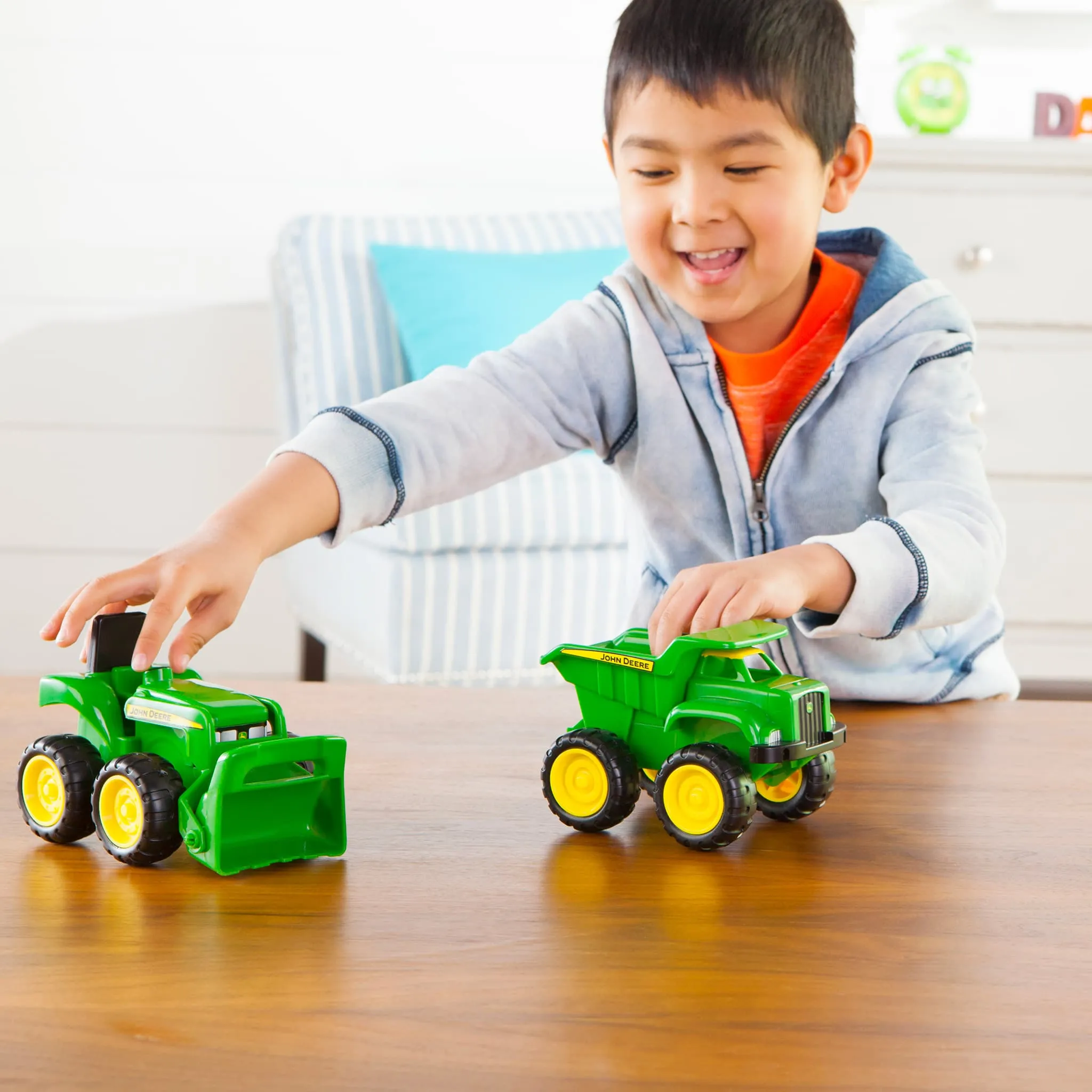 John deere Ensemble Jouet Tracteurs Paquet de 2 - John Deere