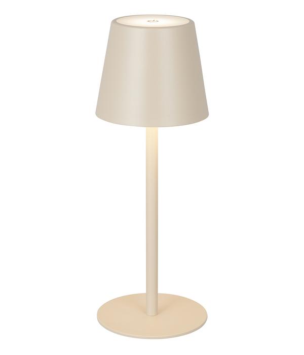 Dehner Akku-Tischleuchte Dyan, ca. Ø11/H30 cm