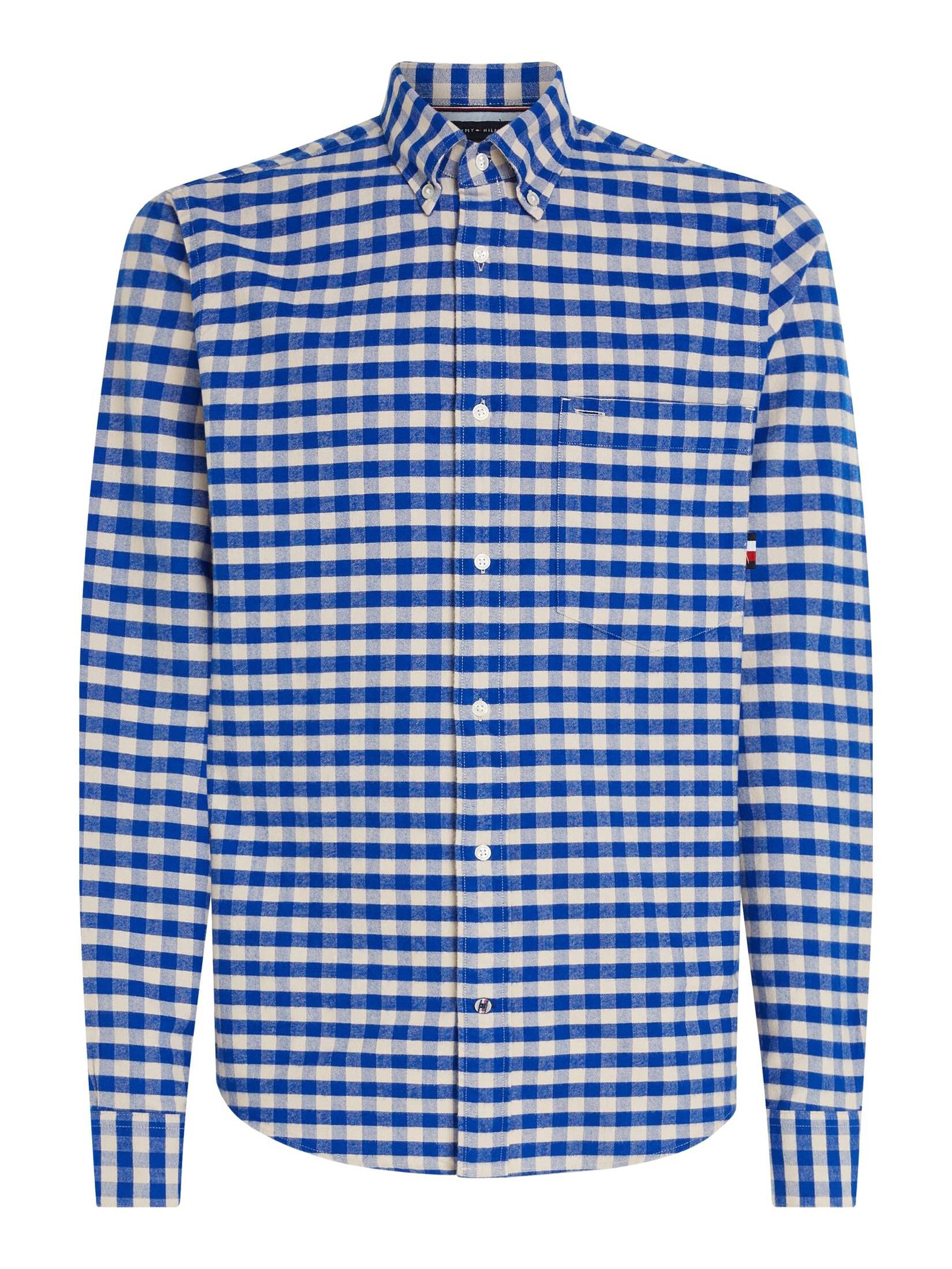 Tommy Hilfiger| Herren Hemd OXFORD BRUSHED Regular Fit