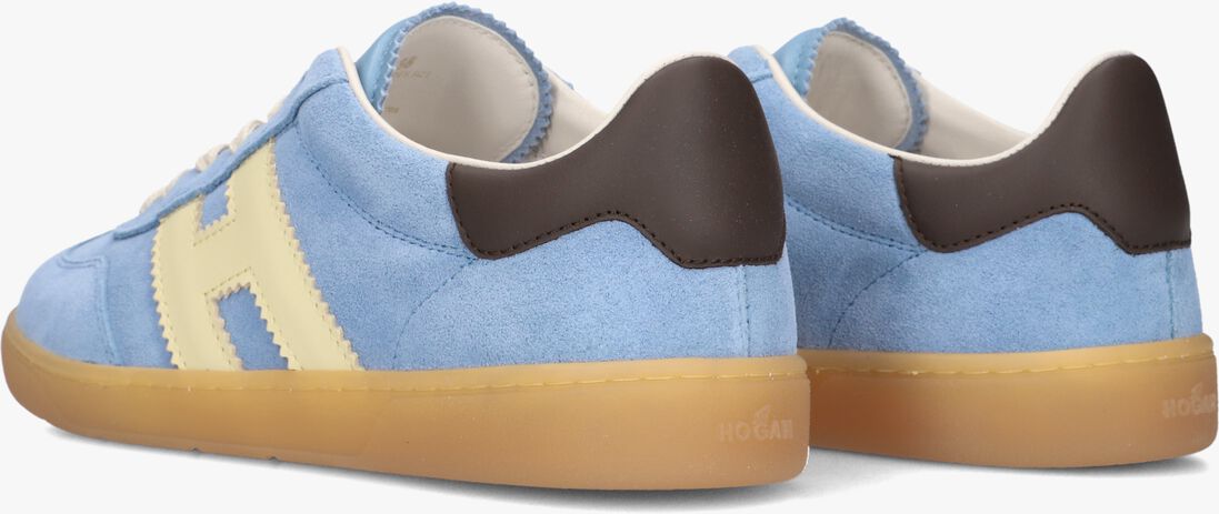blauwe hogan lage sneakers cool allacciato h
