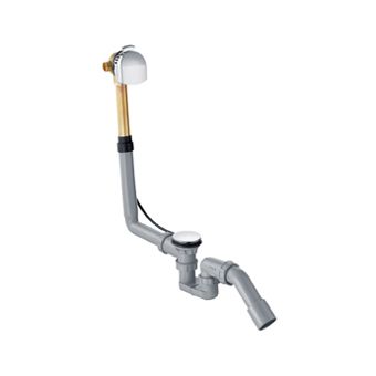 Hansgrohe Exafill Exafill E badafvoer-, overloop- en vulcombinatie m. waste v. normaal bad chroom