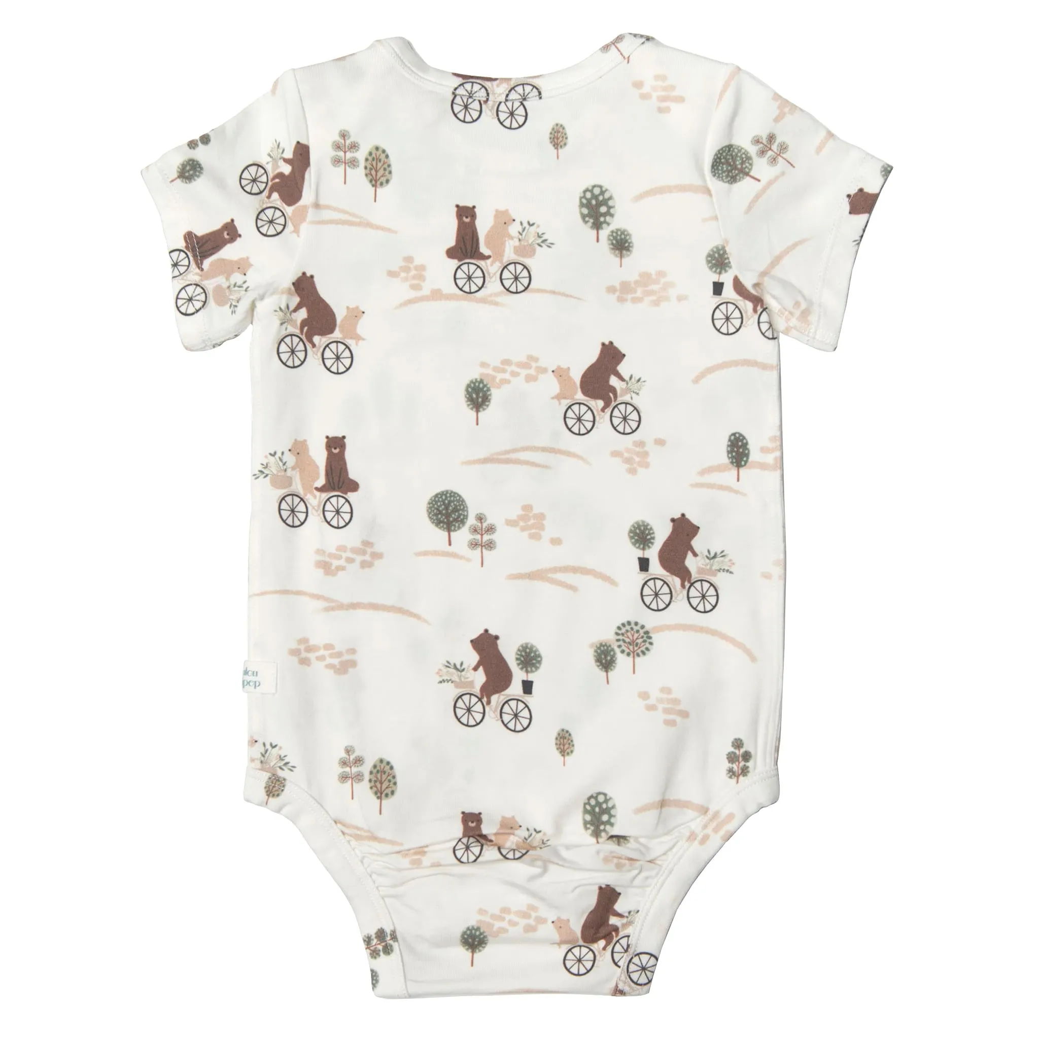 Loulou Lollipop Cache-Couche Ours Vélo 0-24mois