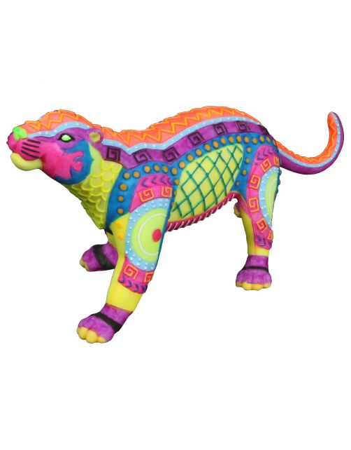 Aqua Della Dia De Los Muertos Jaguar - Aquarium - Ornament - 19.5x7.4x9.4 cm