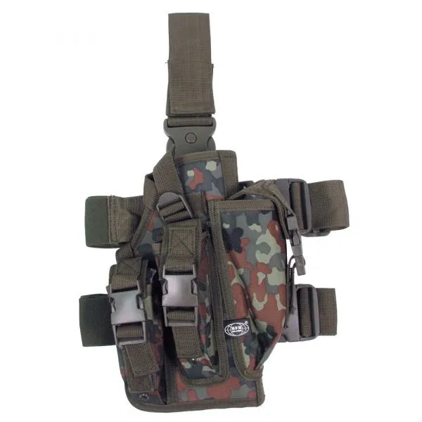 MFH -  MFH Pistolenbeinholster rechts flecktarn