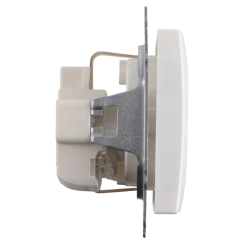 Busch-Jaeger Balance SI Enkel Geaard Stopcontact Wit