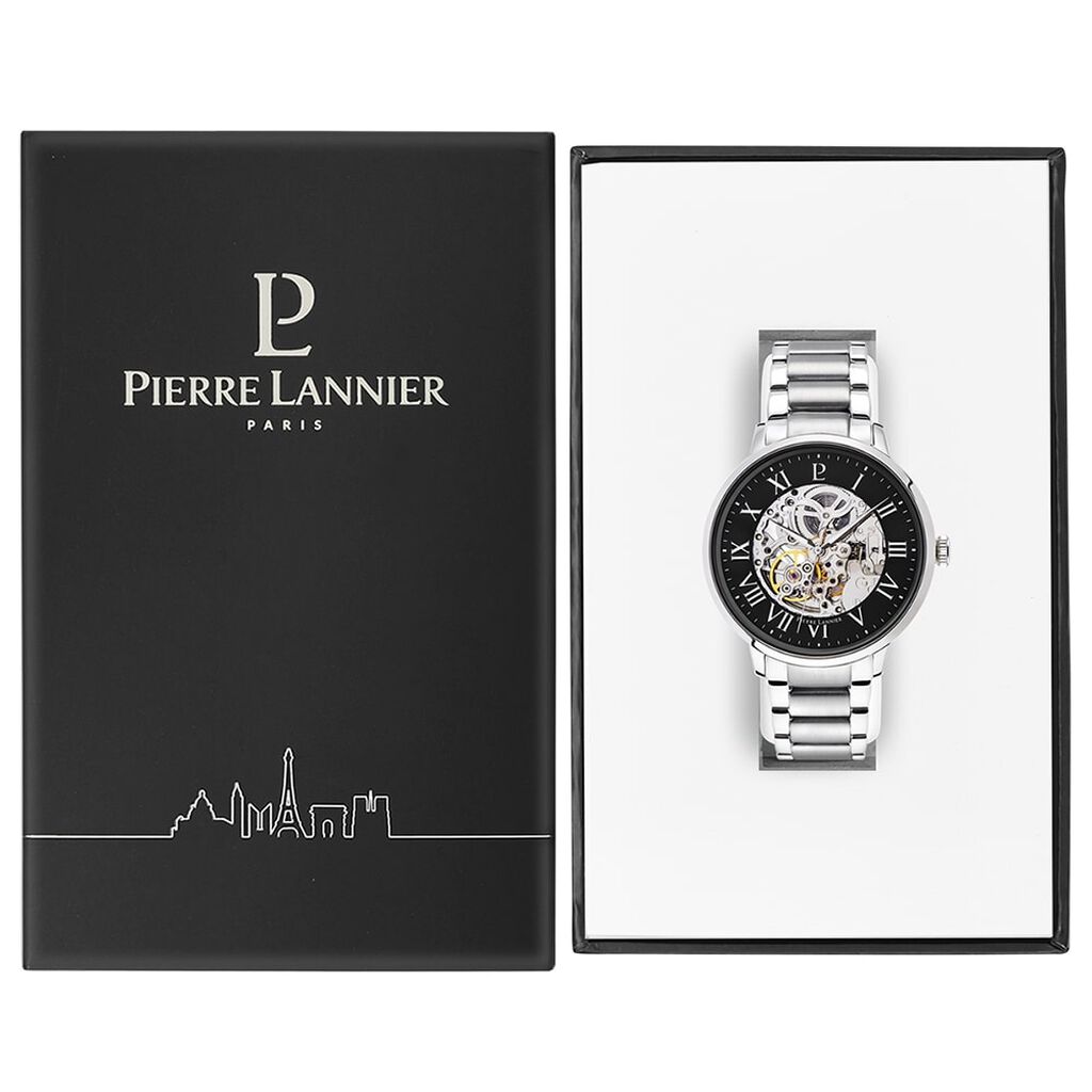 Montre Pierre Lannier Collection Automatic Noir