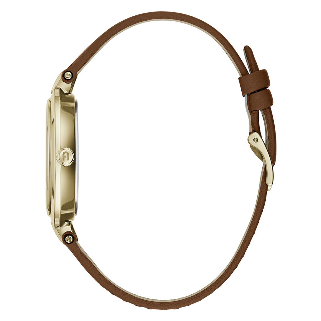 Montre Furla Logo Links Doré