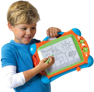 SES Creative  Magnetisk Tegnebrett inkl. 2 Stempler