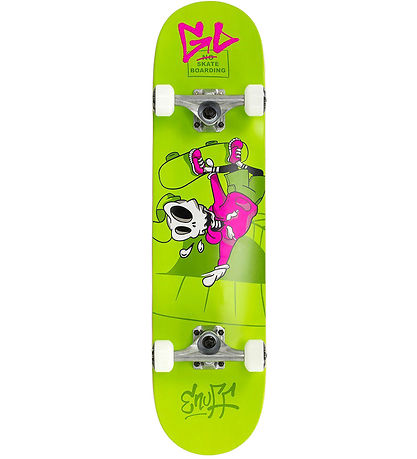 Enuff Skateboard - 7,75'' - Skully Complete - Grün