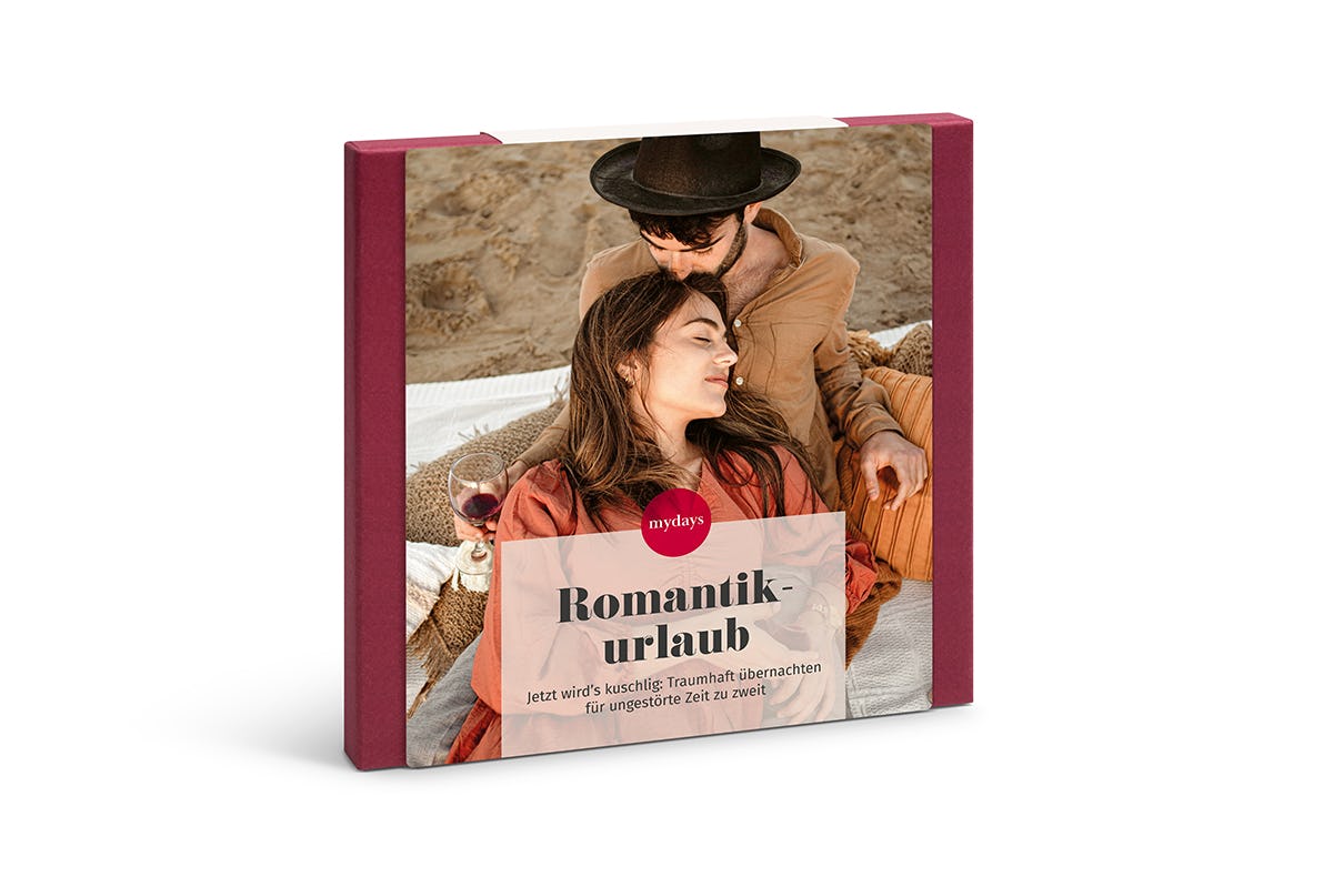 Zeit für Amore mit der Geschenkbox Romantikurlaub