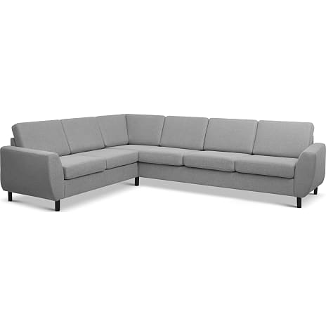 Madrid Nordic vendbar hjørnesofa - lysegrå