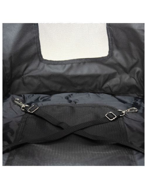 Innopet Hondenbuggy Comfort Efa Eco - Hondentrolley - 96x53x104 cm Zwart Grijs