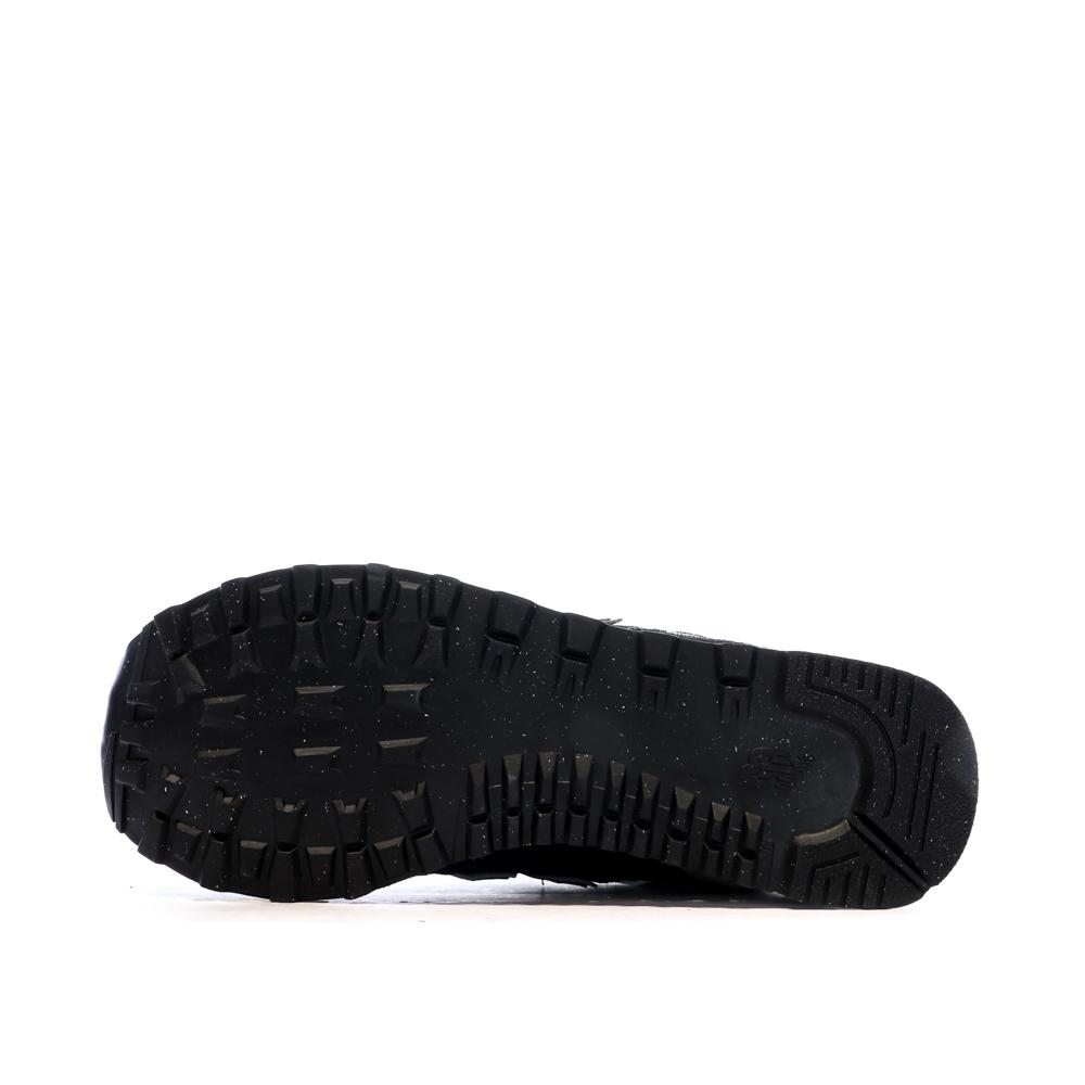 New Balance ML574 Baskets Noir/Gris Femme New Balance