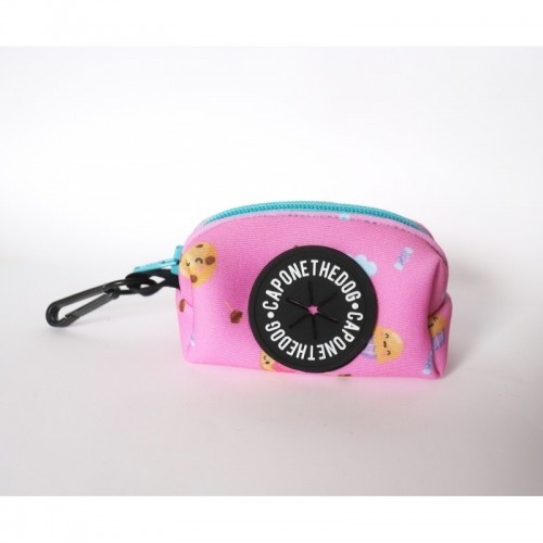 Porta-sacos de biscoitos CaponeTheDog para cães