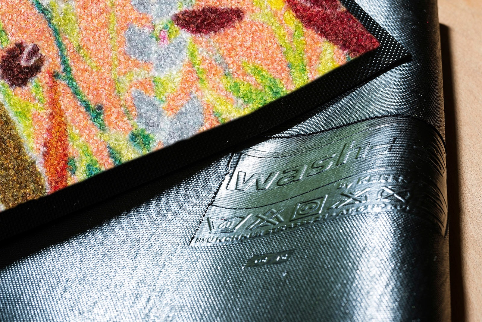 wash+dry by Kleen-Tex Fussmatte »Wildflowers« rechteckig 7 mm Höhe Schmutzfangmatte, Motiv Blumen, rutschhemmend, waschbar